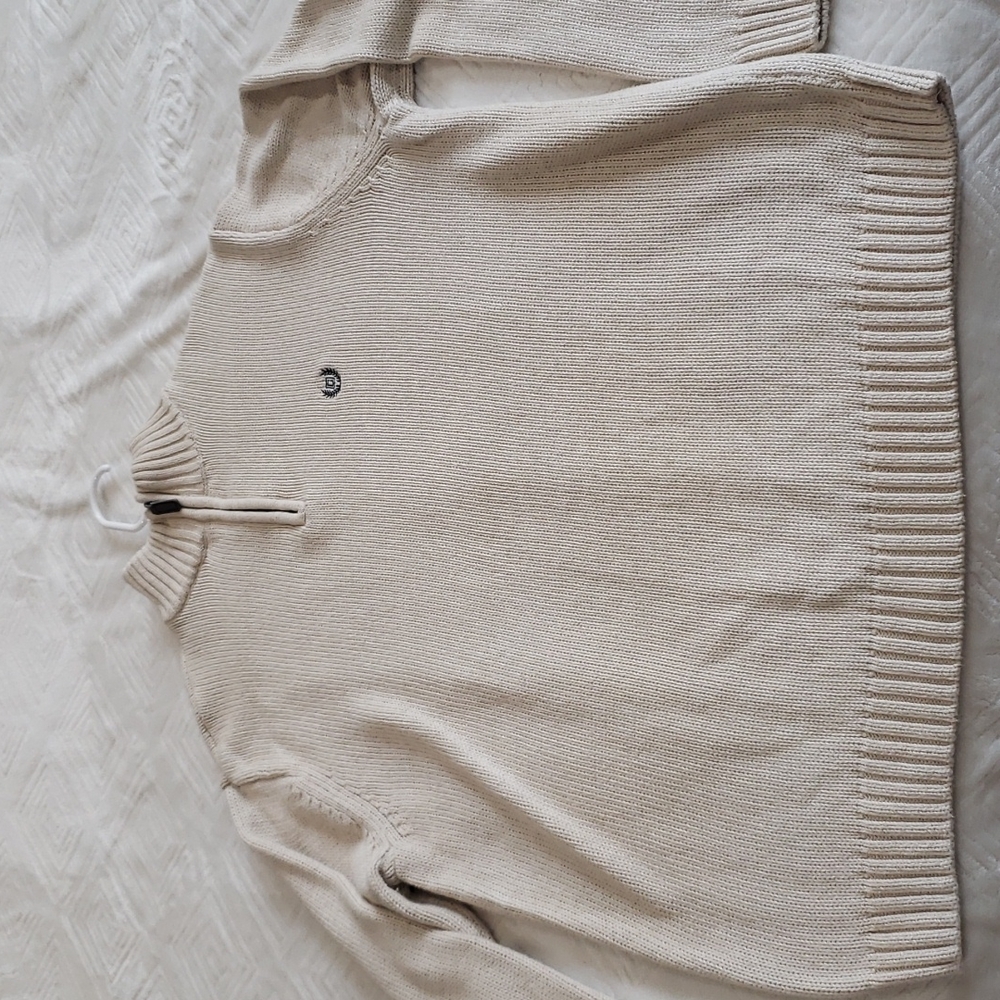 Men's XL Chaps Tan Sweater